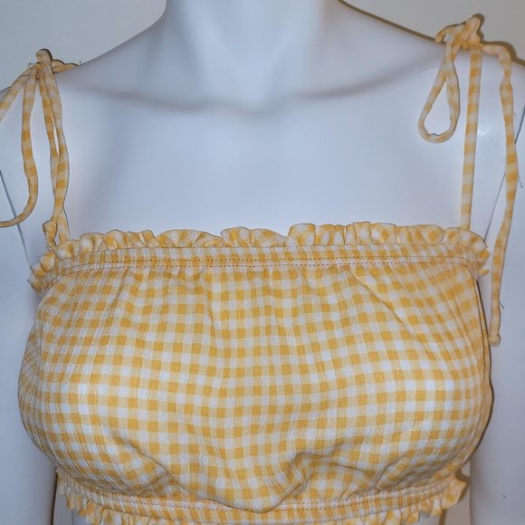 Dippin' Daisys Oasis tube top with ruffle trim. Size XL. NWT - Picture 2 of 5